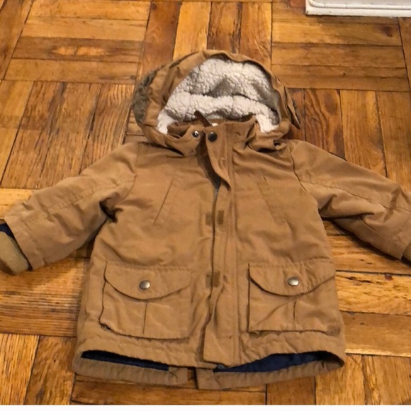 H&M Other - H&M 9-12m tan parka